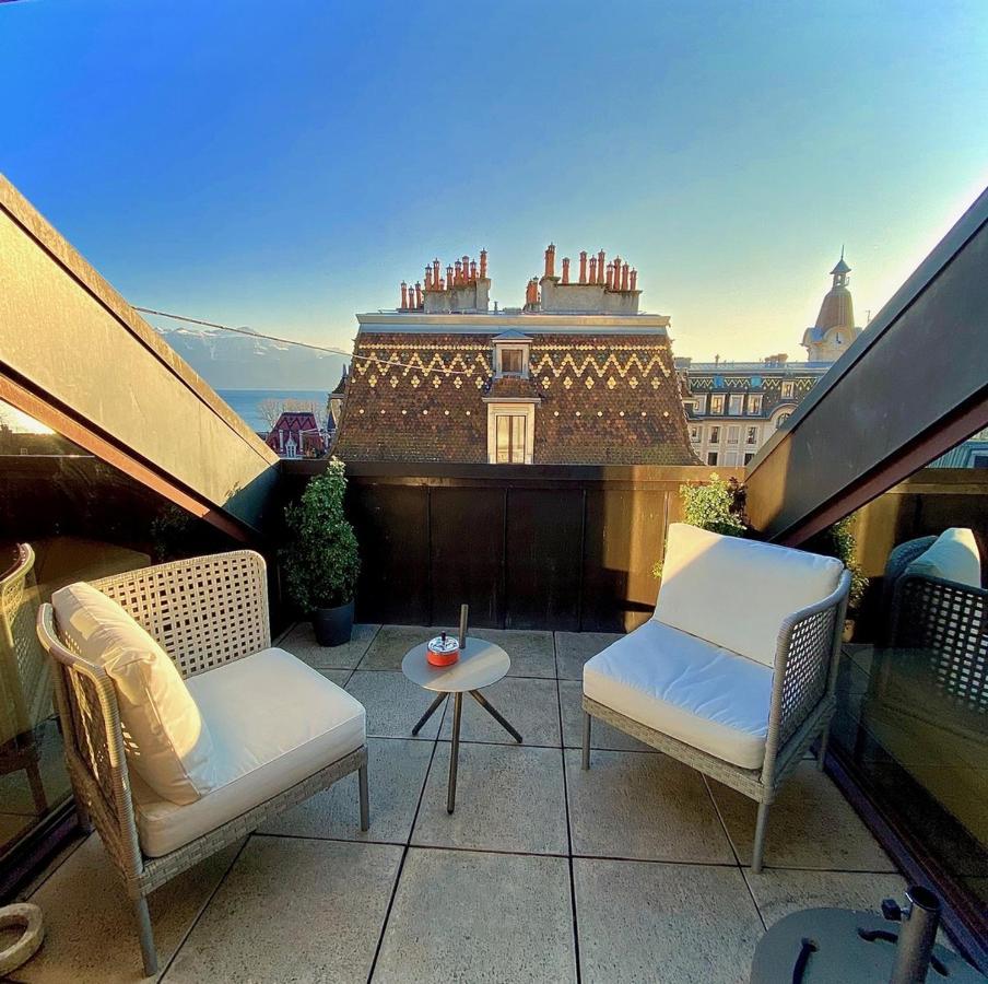 Apartamento Ouchy, Penthouse With Terrace And Breathtaking Views! Lausana