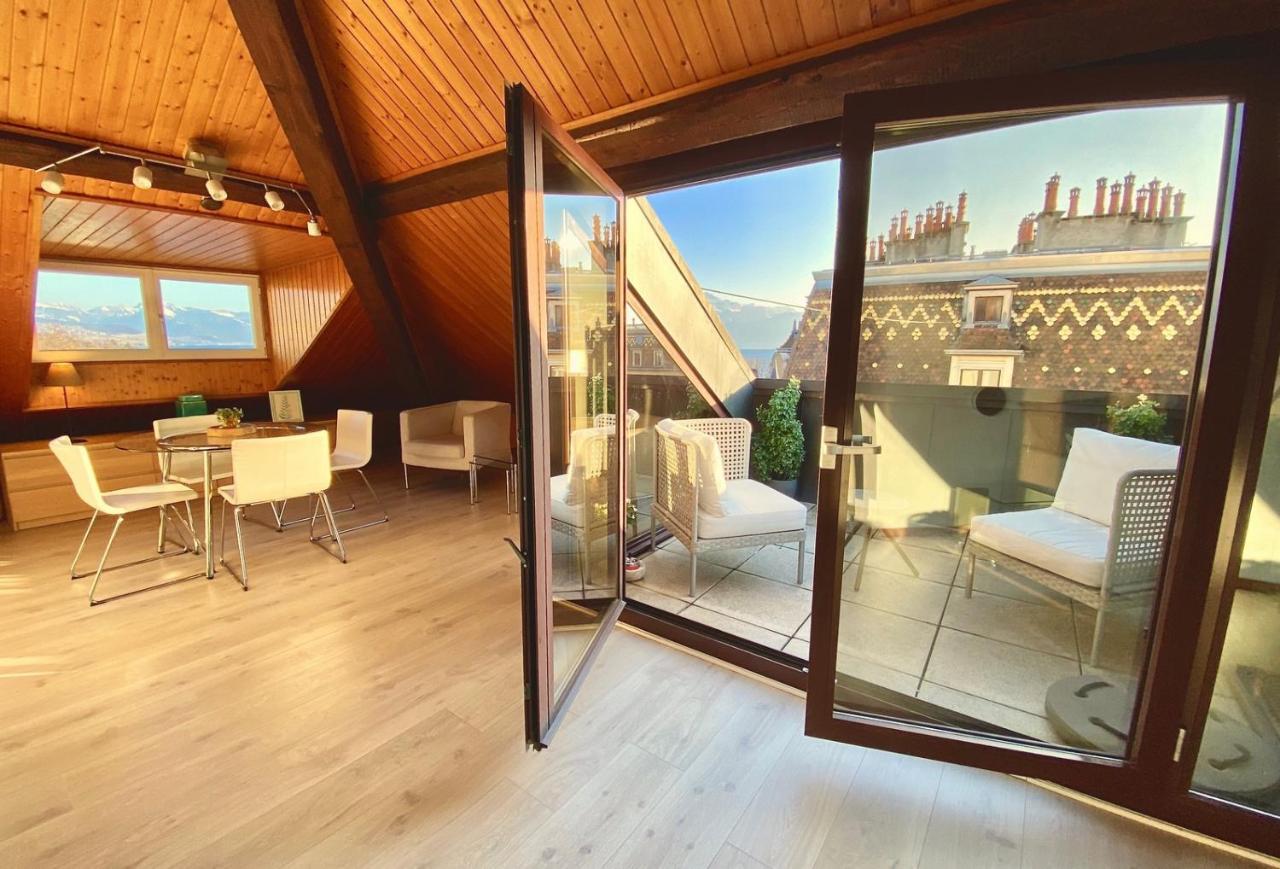 Ouchy, Penthouse With Terrace And Breathtaking Views! * Lausana